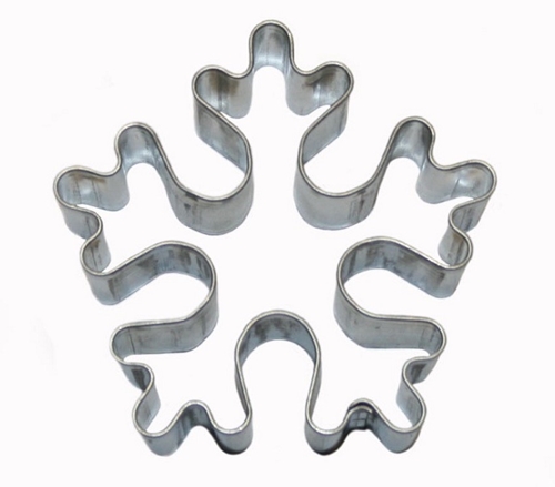 Snowflake – large cookie cutter, stainless steel
