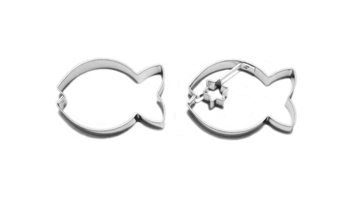 Fish – cookie cutters (2 pcs), stainless steel