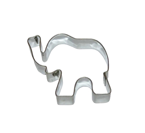 Elephant – cookie cutter, tinplate