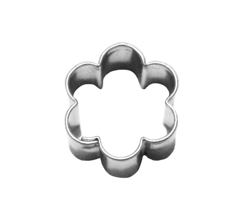 Flower – cookie cutter, 16 mm, stainless steel