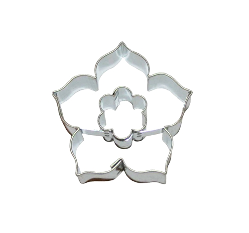 Lily / flower cut-out – cookie cutter, tinplate