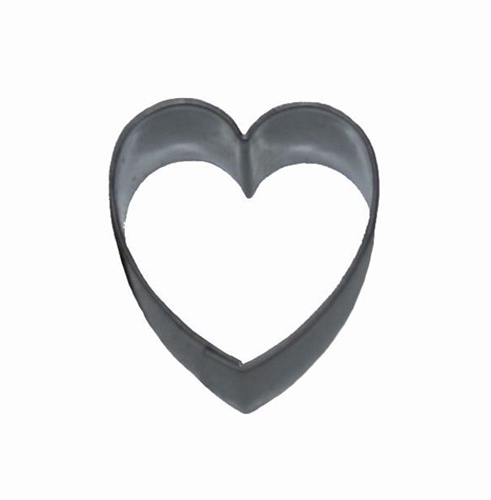 Srdce baňaté – vykrajovátko, 30 mm