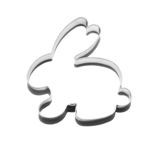 Bunny II – cookie cutter, stainless steel