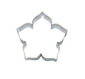 Lily – cookie cutter, 25 mm, tinplate