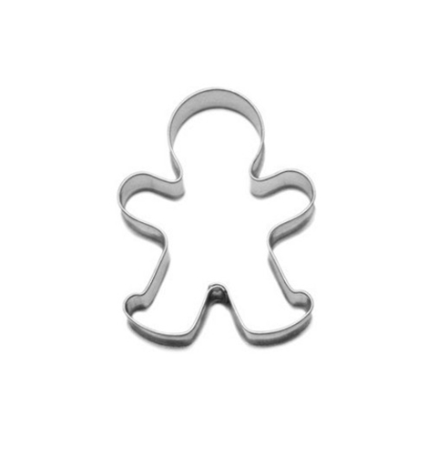 Gingerbread man – cookie cutter, 50 mm, stainless steel