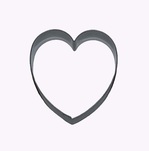 Srdce baňaté – vykrajovátko, 60 mm