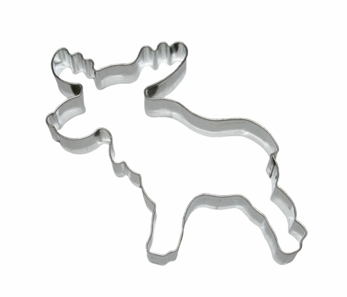 Reindeer – cookie cutter, 100 mm, stainless steel