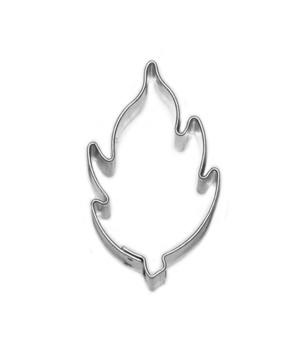 Leaf II – cookie cutter, stainless steel