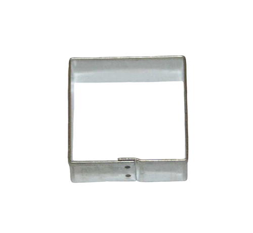 Square – smooth cookie cutter, stainless steel