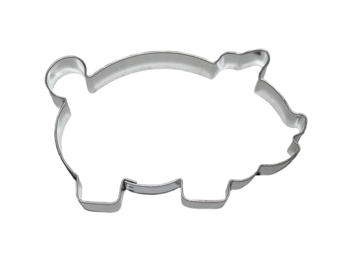 Piglet – large cookie cutter, tinplate