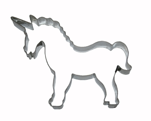 Unicorn – cookie cutter, 120 mm, tinplate