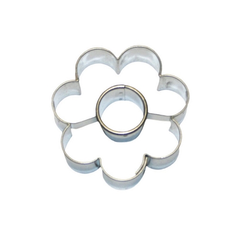 Flower / circle cut-out – large cookie cutter, stainless steel