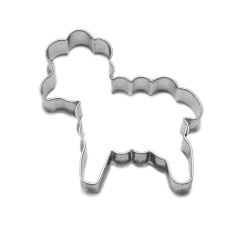 Sheep – cookie cutter, stainless steel