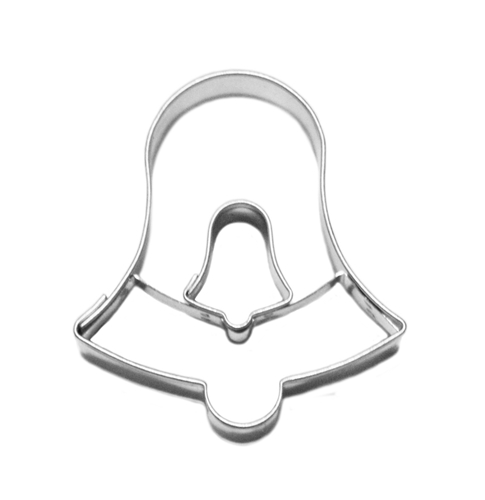 Bell II / bell cut-out – cookie cutter, stainless steel