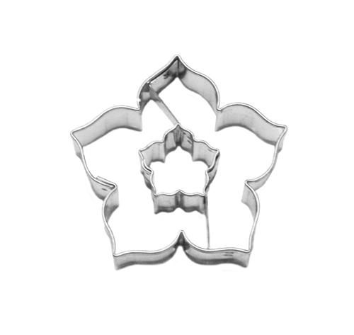 Lily / lily cut-out – cookie cutter, stainless steel