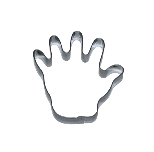 Hand – large cookie cutter, stainless steel