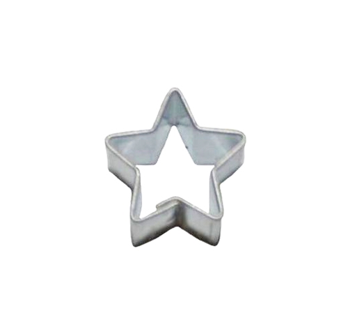 Hvězda – vykrajovátko, 5 cípů, 15 mm, nerez