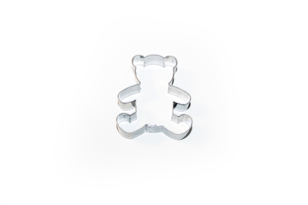 Teddy bear – cookie cutter, 56 mm