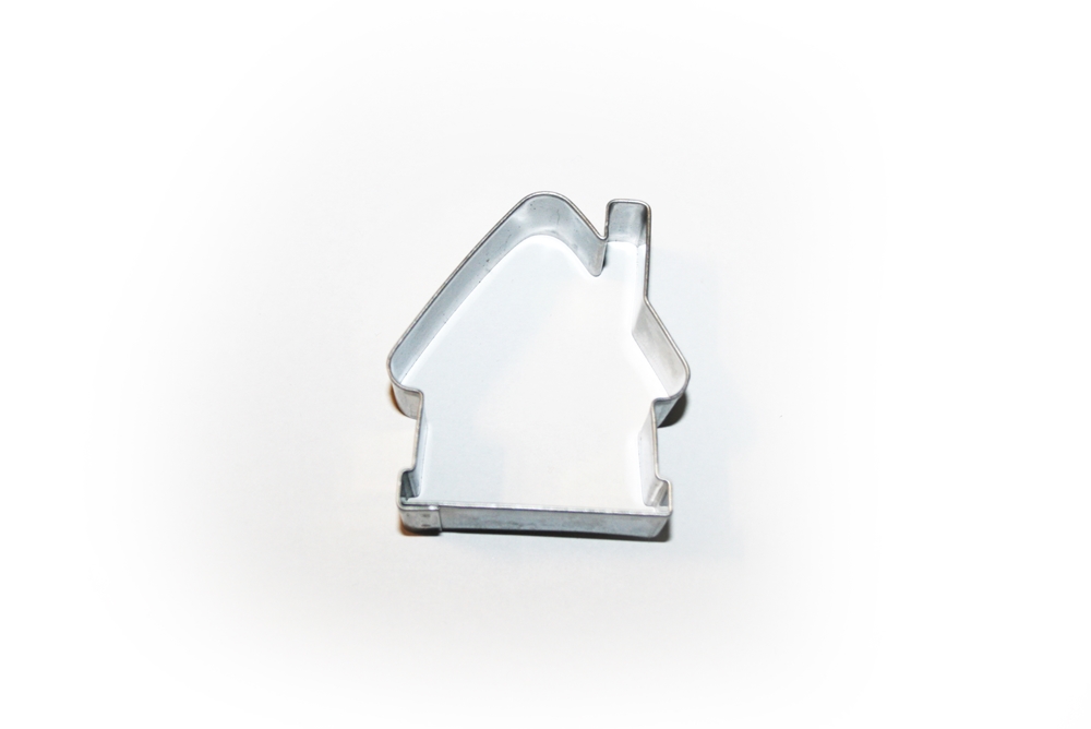 Gingerbread house – cookie cutter, 55 mm, stainless steel