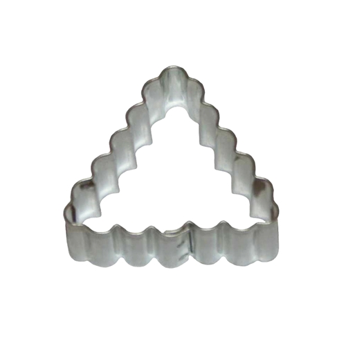 Triangle – scalloped cookie cutter