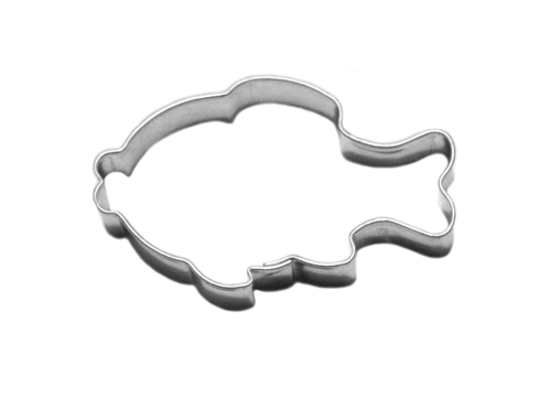 Small fish II – cookie cutter, stainless steel