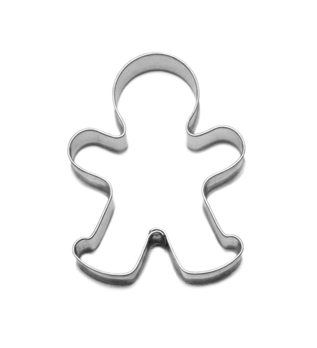 Gingerbread man – cookie cutter, 65 mm, stainless steel