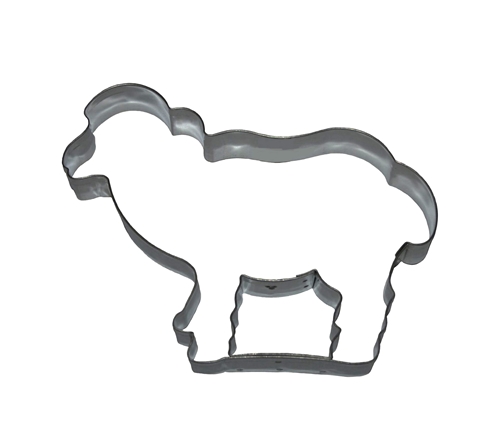 Lamb II – large cookie cutter, tinplate