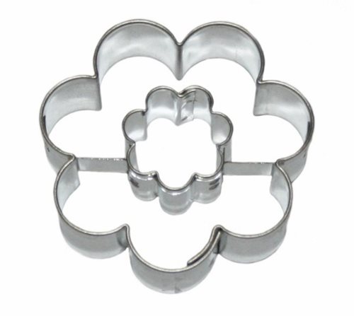 Flower / flower cut-out – large cookie cutter, tinplate