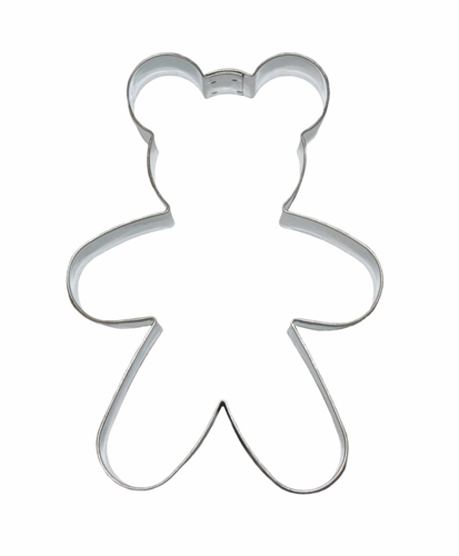 Teddy bear – large cookie cutter, stainless steel