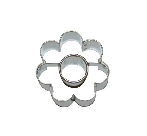Flower / circle cut-out – cookie cutter, stainless steel
