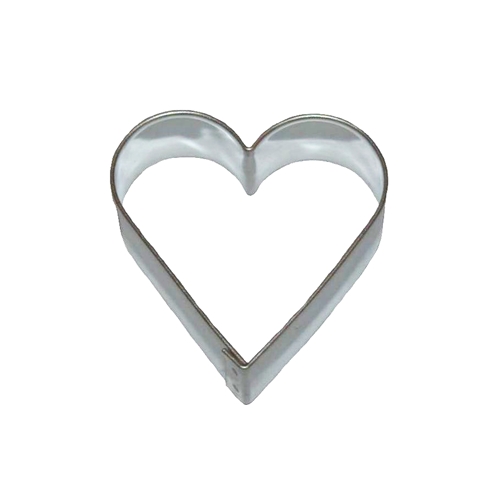 Heart – medium cookie cutter, stainless steel